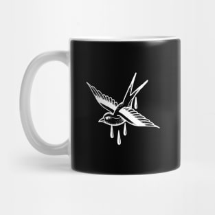 Traditional Swallow Tattoo - Bird Tattoo Mug